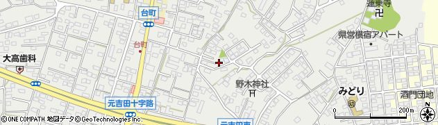 茨城県水戸市元吉田町2255周辺の地図