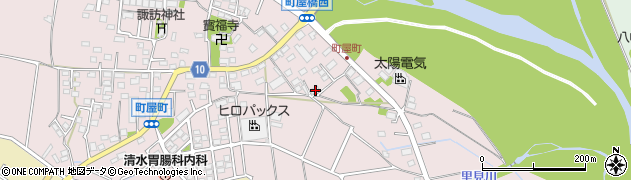 群馬県高崎市町屋町938周辺の地図