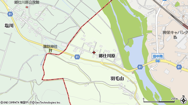 〒389-0407 長野県東御市羽毛山の地図