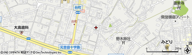 茨城県水戸市元吉田町1654周辺の地図