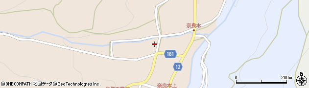 長野県小県郡青木村奈良本767周辺の地図
