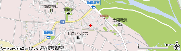 群馬県高崎市町屋町937周辺の地図
