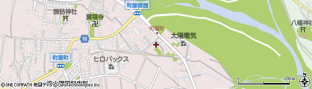 群馬県高崎市町屋町1028周辺の地図
