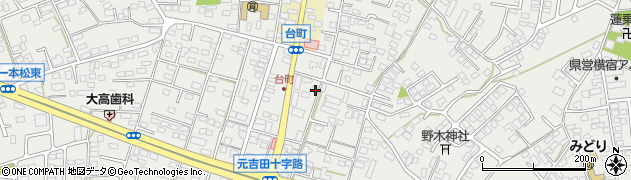 茨城県水戸市元吉田町1626周辺の地図