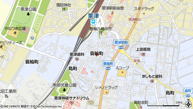 〒923-0305 石川県小松市蓑輪町の地図