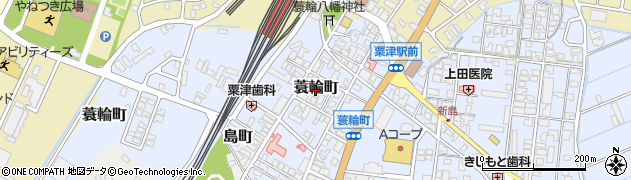 石川県小松市蓑輪町周辺の地図