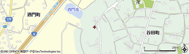 茨城県水戸市谷田町783周辺の地図