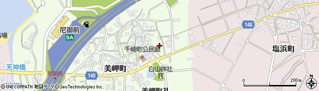 石川県加賀市美岬町よ26周辺の地図