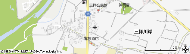 栃木県小山市三拝川岸289周辺の地図