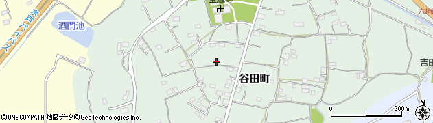 茨城県水戸市谷田町425周辺の地図