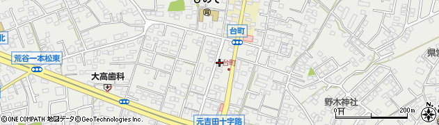 茨城県水戸市元吉田町1616周辺の地図