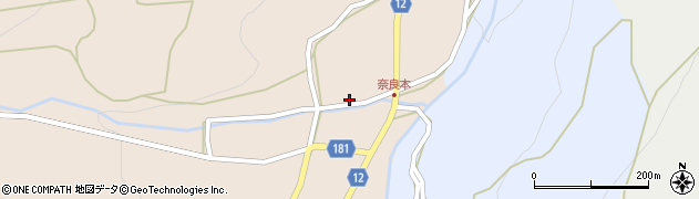 長野県小県郡青木村奈良本462周辺の地図