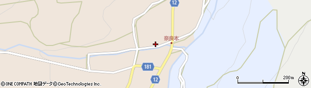 長野県小県郡青木村奈良本460周辺の地図