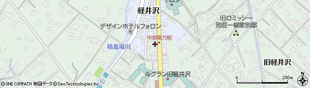 マイアミガーデン 旧軽井沢本通り中部電力前店周辺の地図