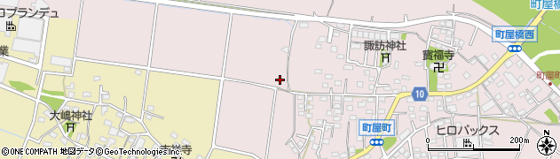 群馬県高崎市町屋町779周辺の地図