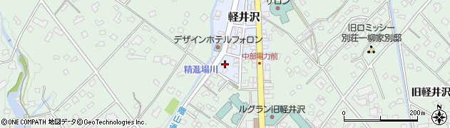 軽井沢チョコレートファクトリー　旧軽井沢・銀座店周辺の地図