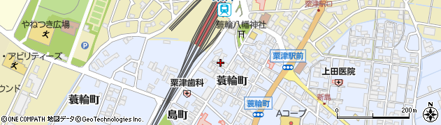 石川県小松市蓑輪町ロ72周辺の地図