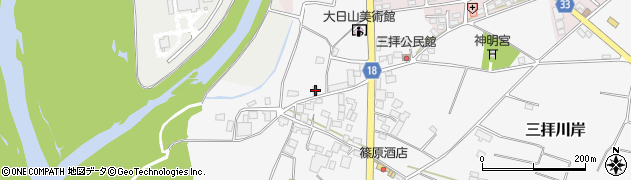 栃木県小山市三拝川岸226周辺の地図