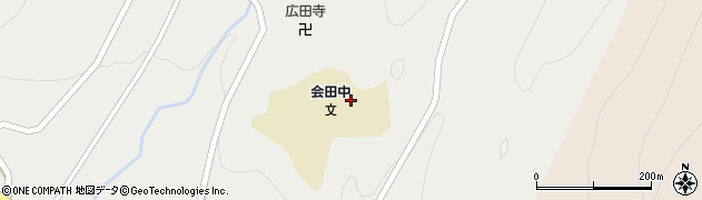 松本市立会田中学校周辺の地図