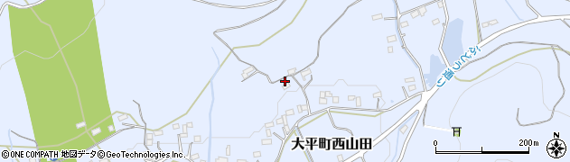 栃木県栃木市大平町西山田755周辺の地図