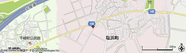 石川県加賀市塩浜町に3周辺の地図