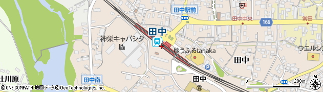 田中駅周辺の地図