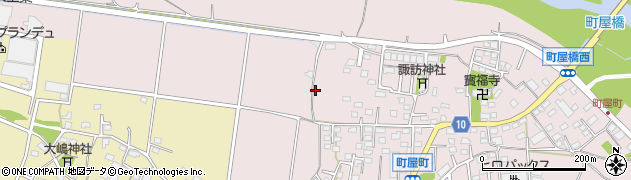 群馬県高崎市町屋町792周辺の地図