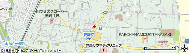 群馬県高崎市井野町1113周辺の地図