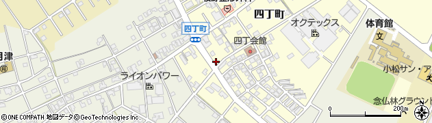 石川県小松市四丁町は74周辺の地図