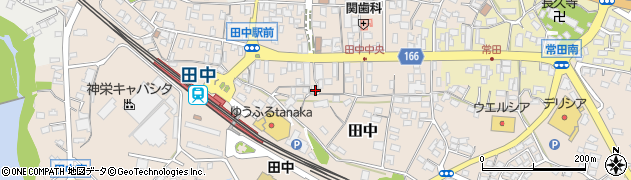 長野県東御市田中周辺の地図