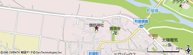 群馬県高崎市町屋町857周辺の地図