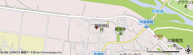 群馬県高崎市町屋町805周辺の地図