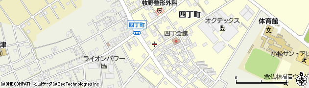 石川県小松市四丁町は76周辺の地図