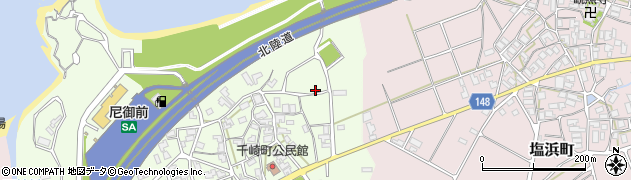 石川県加賀市美岬町よ110周辺の地図