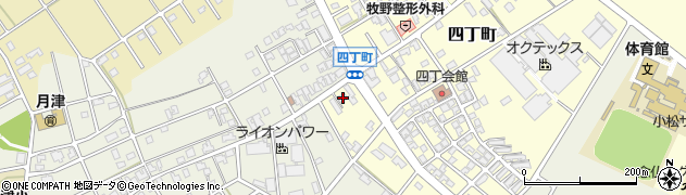 石川県小松市四丁町は4周辺の地図