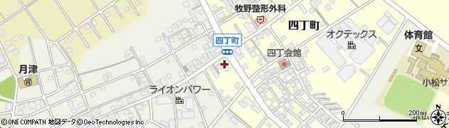 石川県小松市四丁町は3周辺の地図