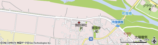 群馬県高崎市町屋町807周辺の地図