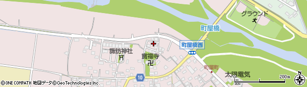 群馬県高崎市町屋町192周辺の地図