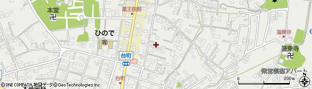 茨城県水戸市元吉田町2368周辺の地図