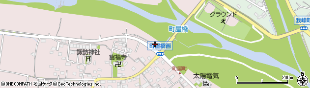 群馬県高崎市町屋町1040周辺の地図