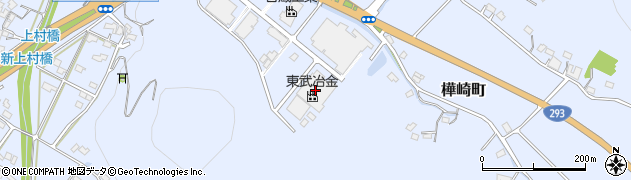 東武冶金株式会社　足利工場周辺の地図