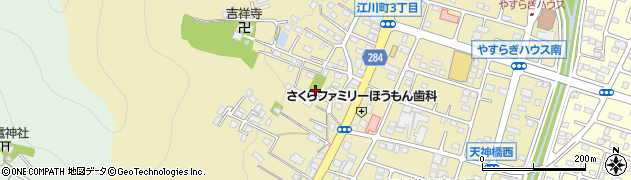江川児童公園周辺の地図