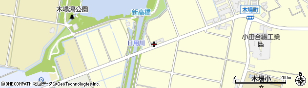 石川県小松市木場町（キ）周辺の地図