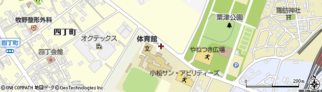 石川県小松市四丁町（ヌ）周辺の地図