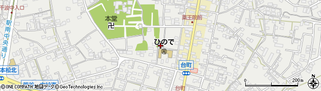 茨城県水戸市元吉田町660周辺の地図