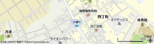 石川県小松市四丁町ロ周辺の地図