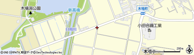 石川県小松市木場町か周辺の地図
