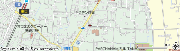 群馬県高崎市井野町841周辺の地図