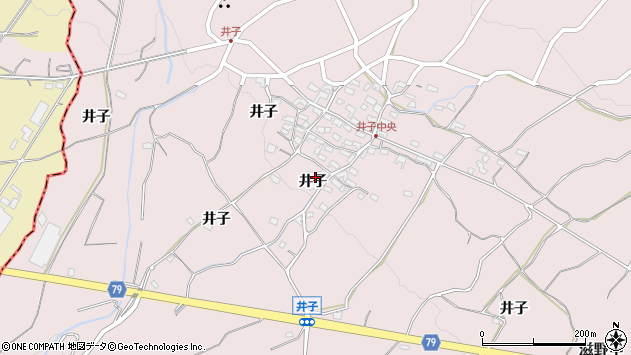 〒384-0047 長野県小諸市井子の地図