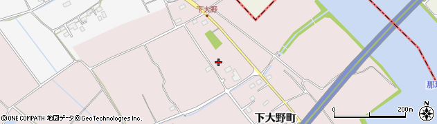 茨城県水戸市下大野町1357周辺の地図